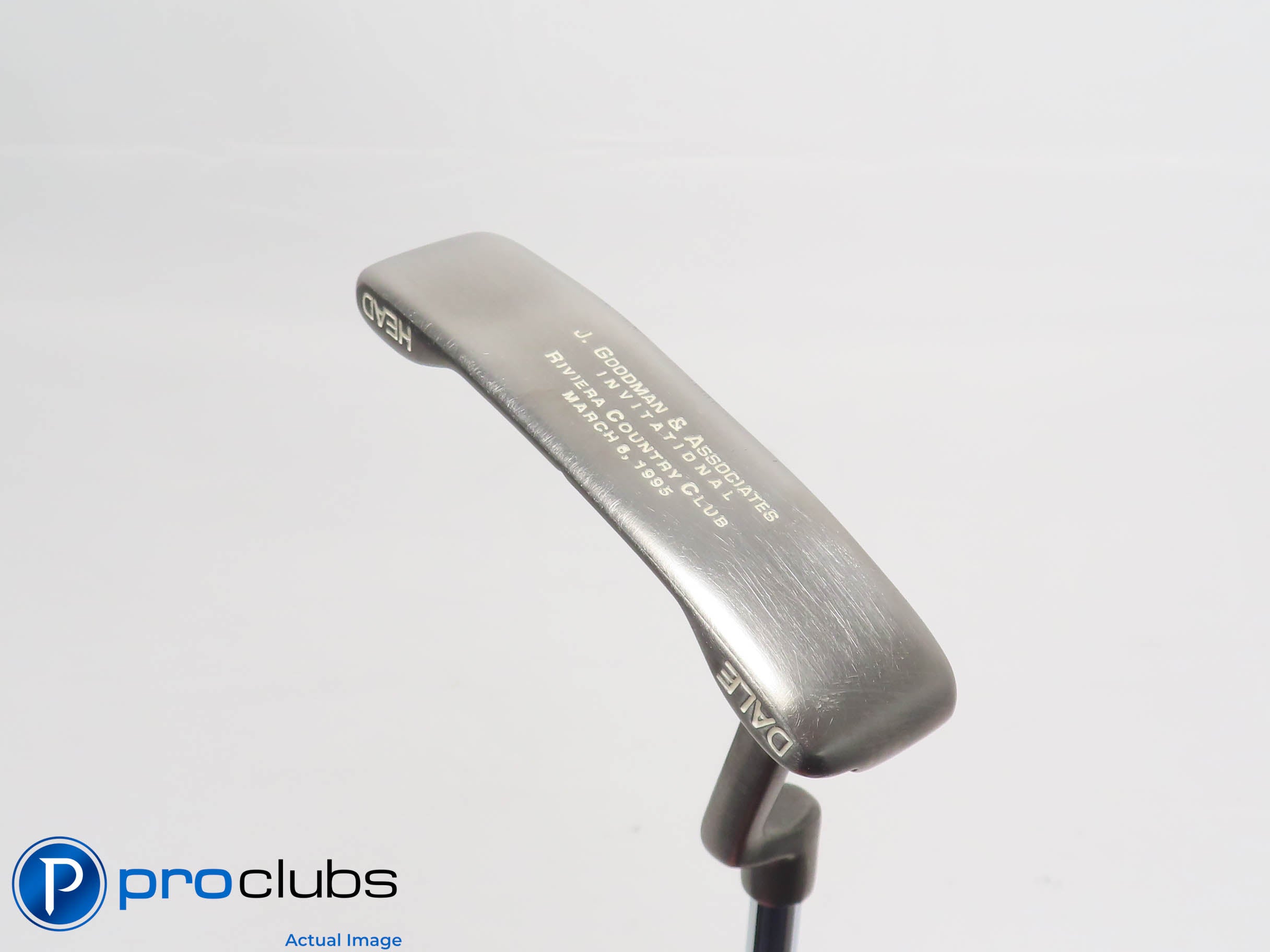 Nice JOHN BYRON Dale Head 35.5" PUTTER - Made In USA 465560