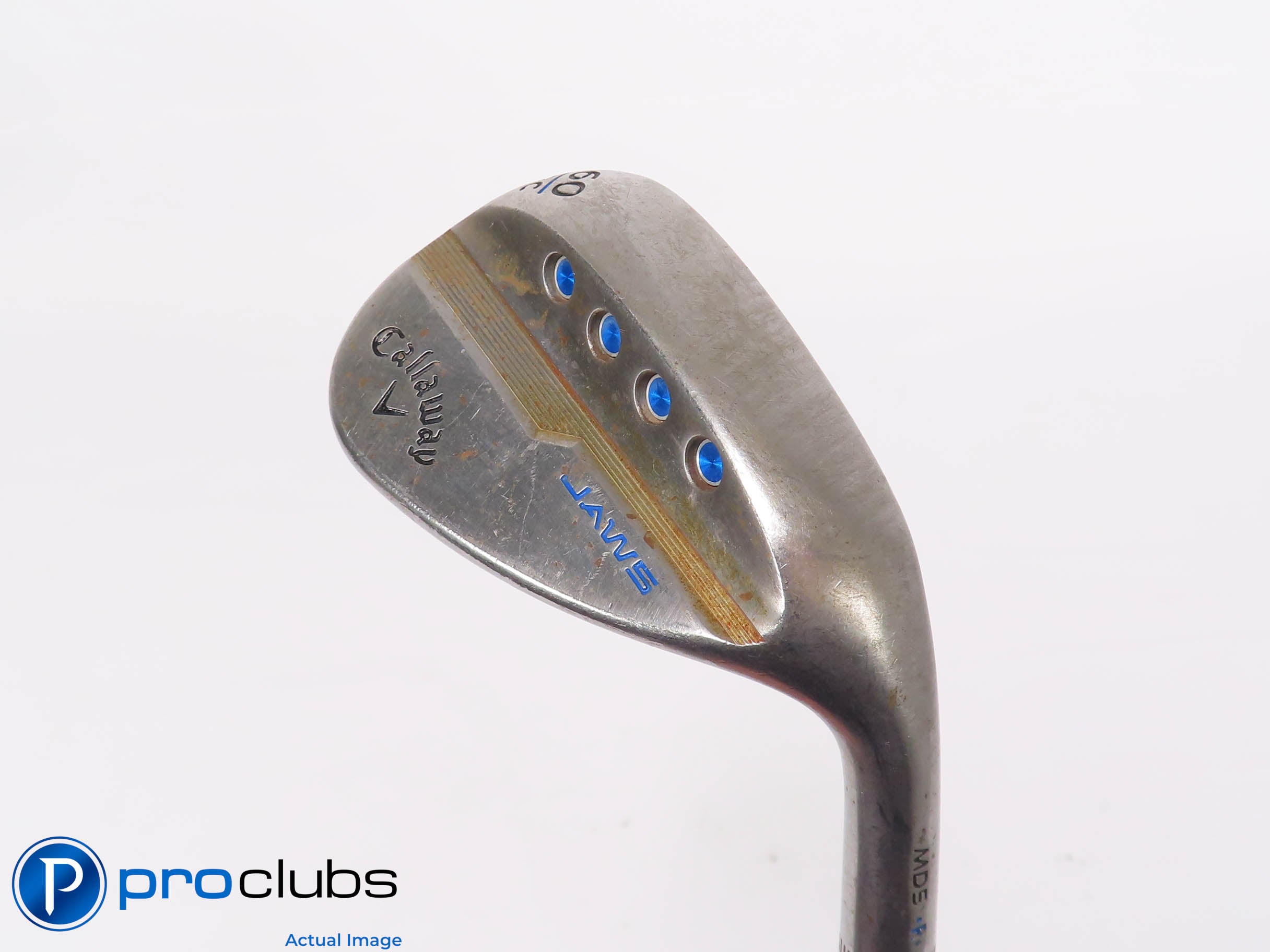 Nice Callaway MD5 JAWS RAW 60*(8*) WEDGE C-Grind - Tour Issue X100 X-Flex 465397