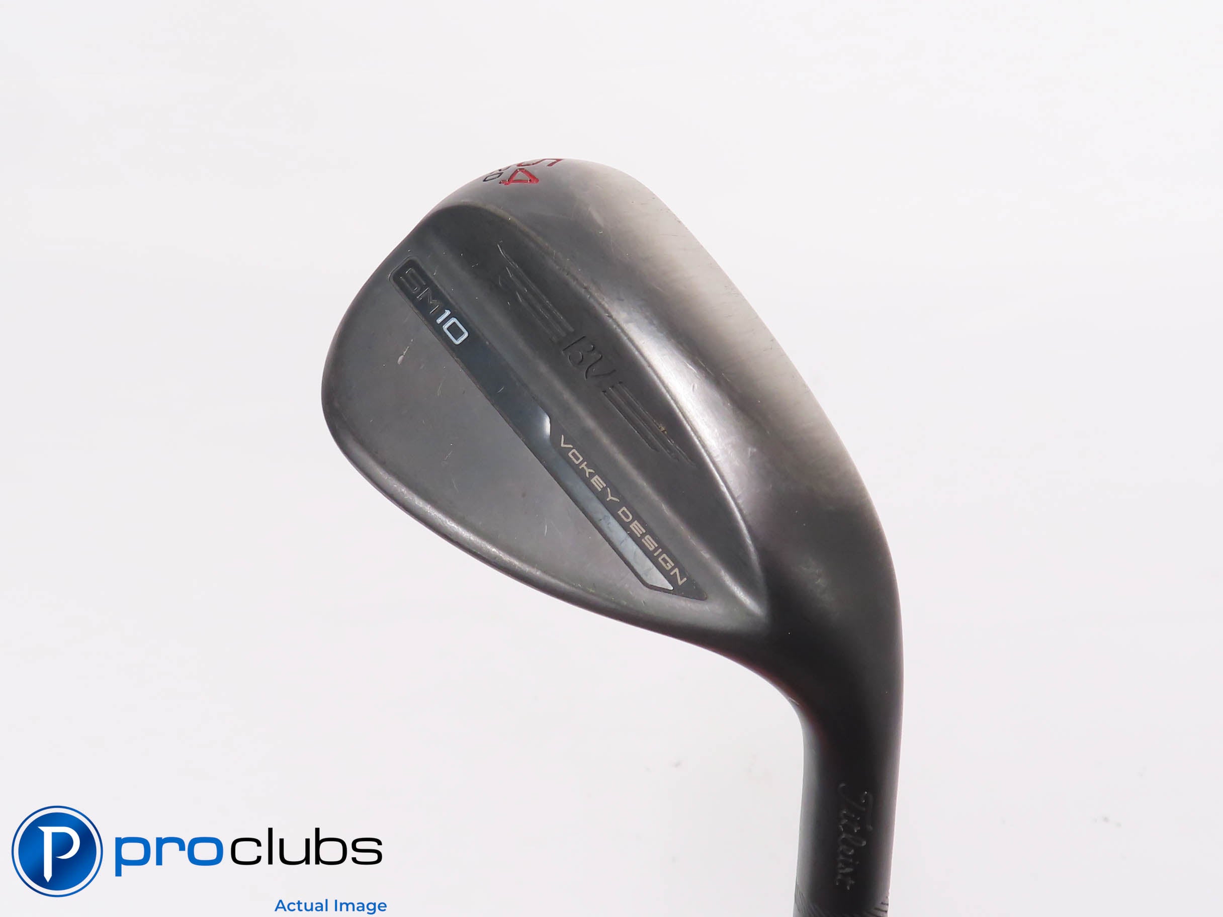 Nice Titleist Vokey SM10 Black 54*(12*) WEDGE D-Grind - Stiff Flex Steel 465402