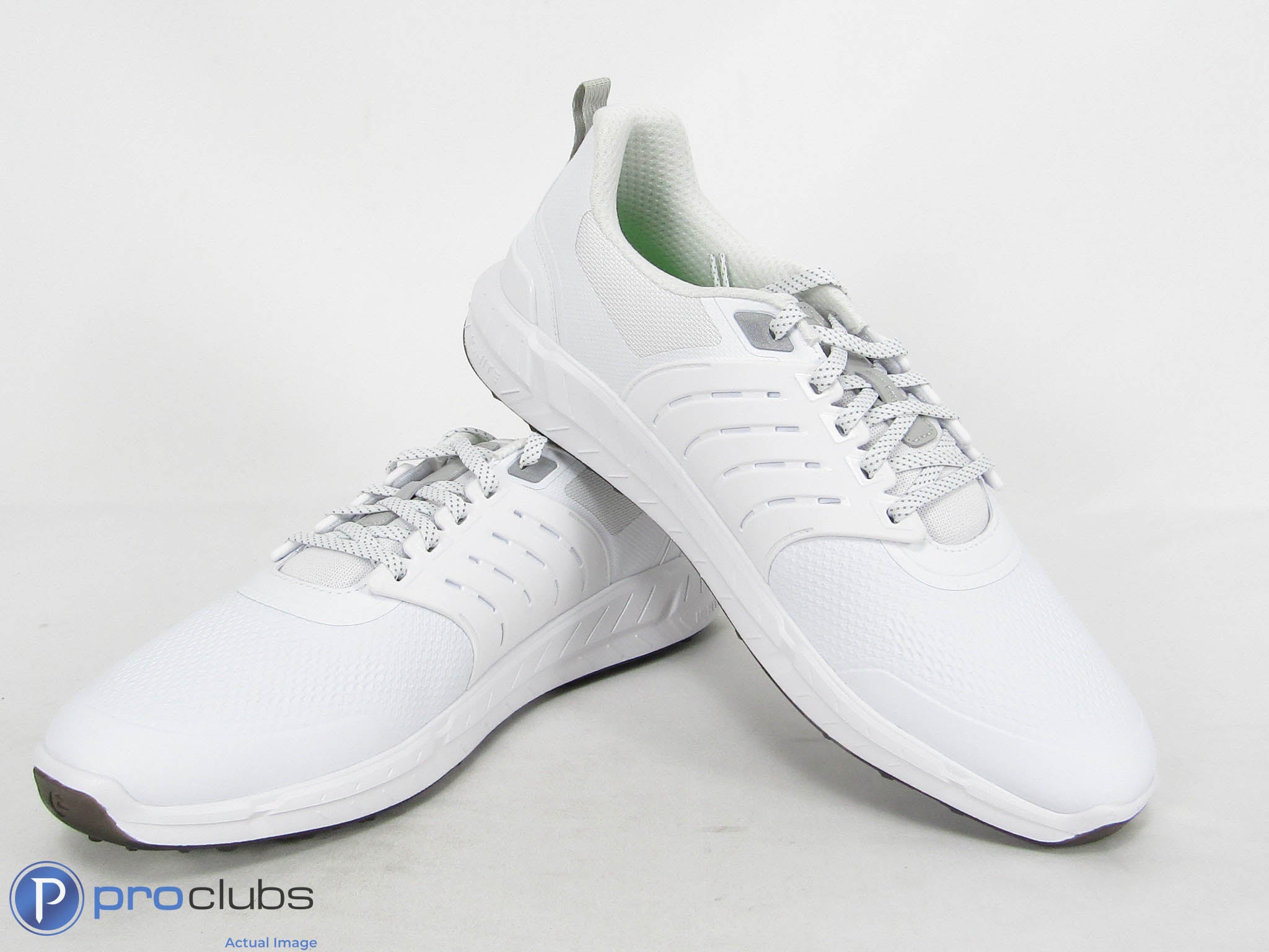New! Puma IGNITE Elevate 2 Tour Golf Shoes Size 13 White/White  - 464953