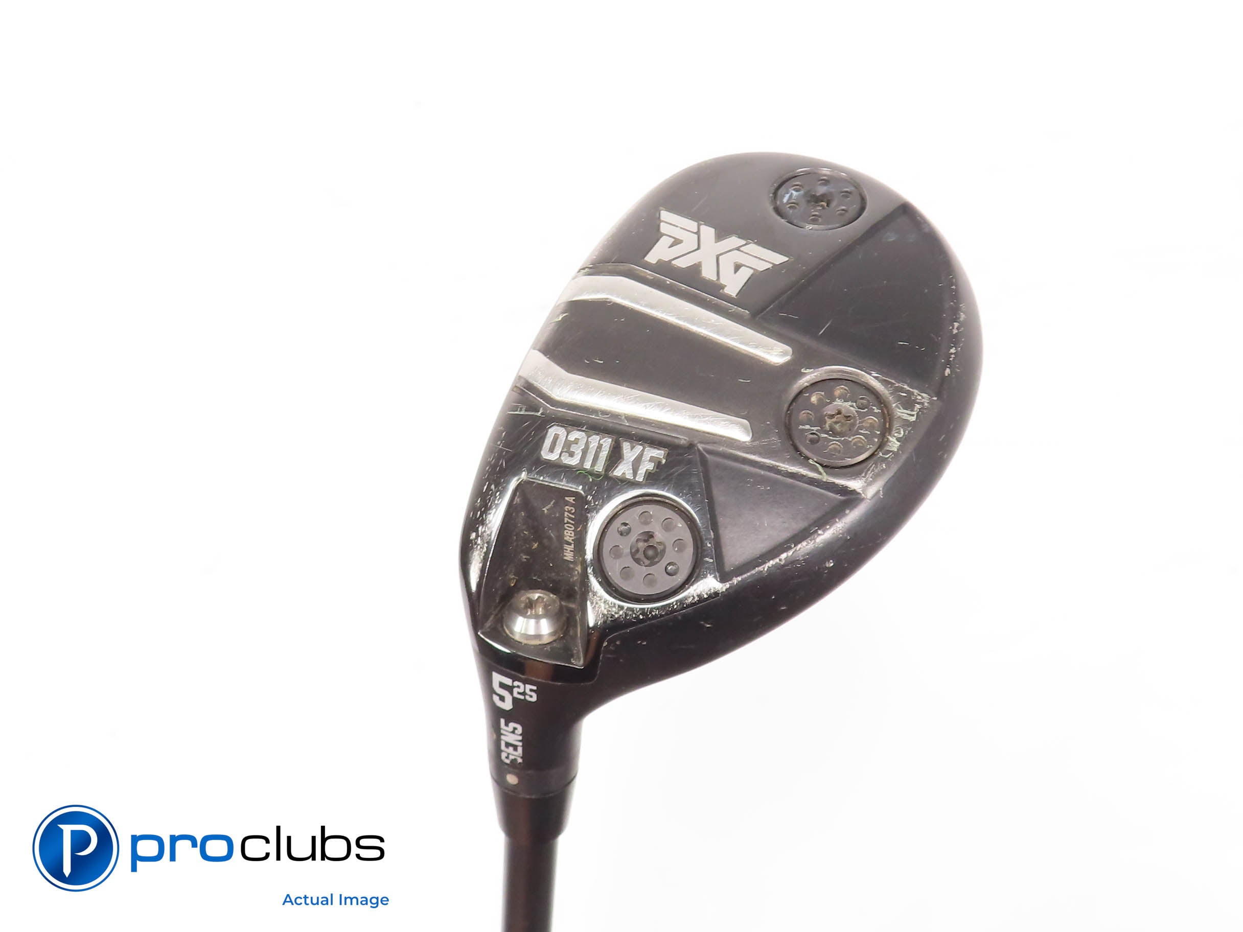 Left Handed PXG 0311XF Gen5 25* 5 Hybrid - KBS MAX 55 Senior Flex - 465823