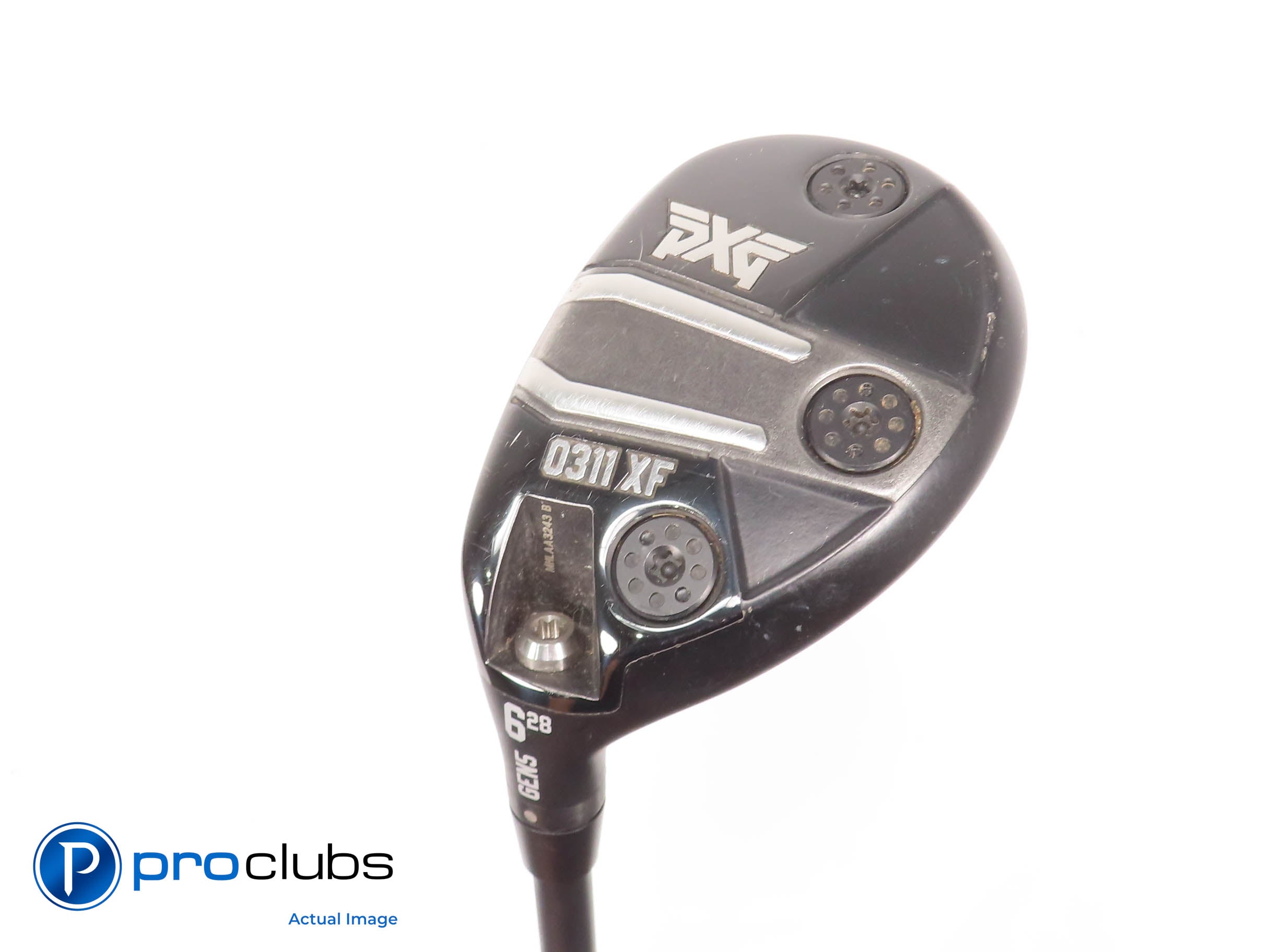 Left Handed PXG 0311XF Gen5 28* 6 Hybrid - KBS MAX 55 Senior Flex - 465821