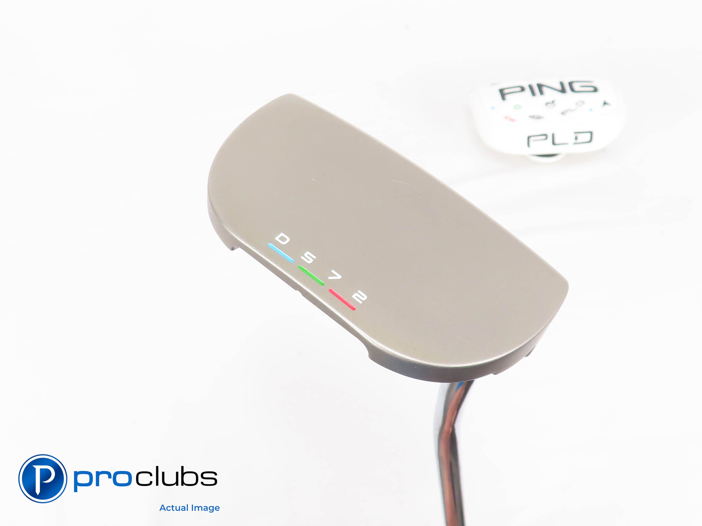 Nice Ping PLD DS72 Milled Double Bend 35" PUTTER w/Cover 465543