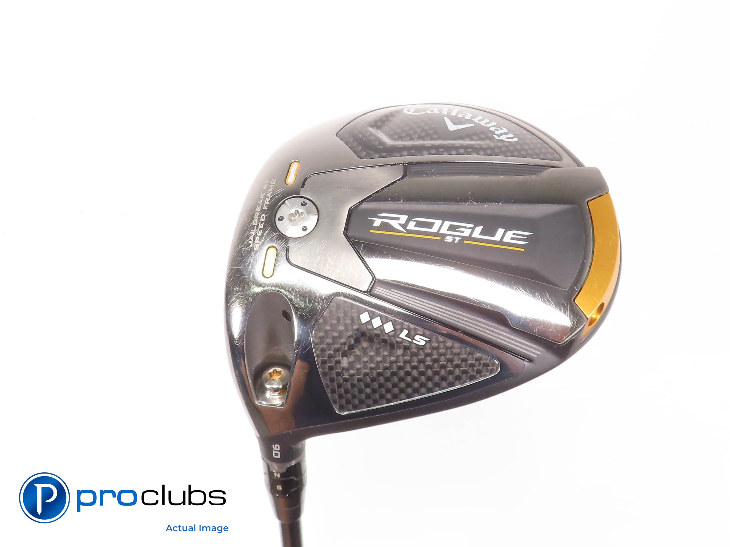 Nice Left Handed Callaway Rogue ST Triple Diamond LS 9* DRIVER Stiff Flex 465775