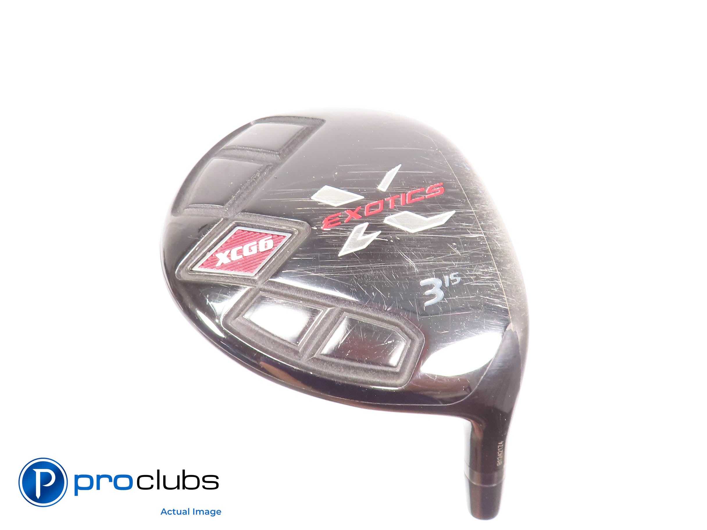 Tour Edge Exotics XCG6 15* 3 WOOD - Mitsubishi Fubuki 73 Stiff Flex 465492