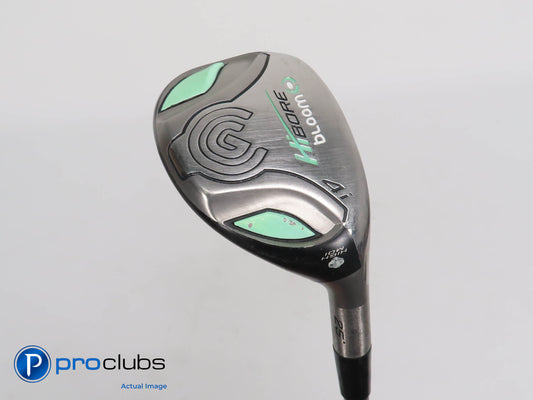 Ladies Cleveland HiBore Bloom 25* 4 Hybrid -Graphite Design Ladies Flex 319474