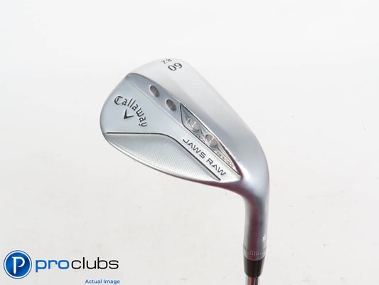 Callaway JAWS RAW 60*(8*) Wedge Z-Grind - DG Tour Issue Spinner Wedge - 420511