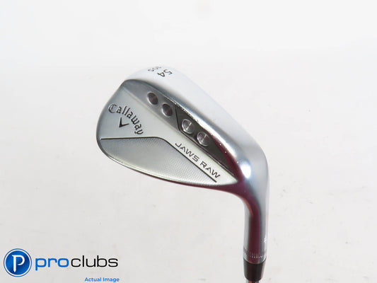 Nice Callaway JAWS RAW Chrome 54*(10*) WEDGE S-Grind - Spinner Wedge Flex 420509