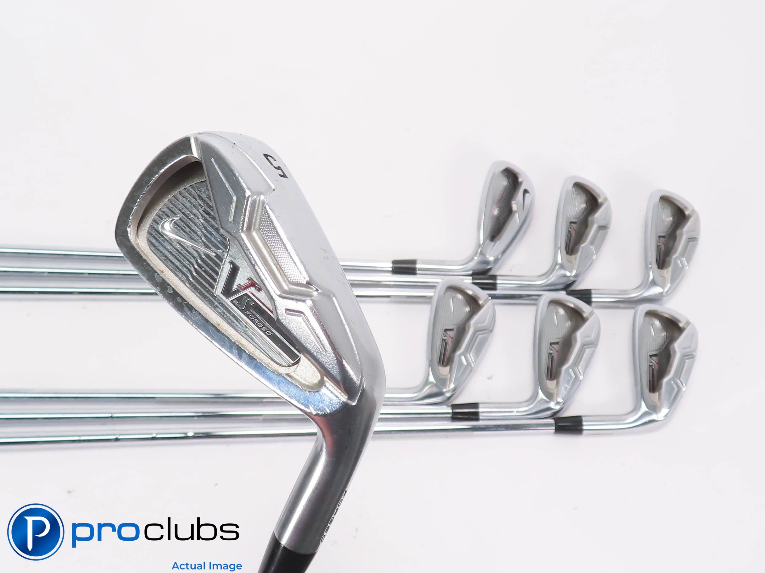 NIKE VRS Forged 5-PW,AW IRON SET - NSPro 950GH Regular Flex Steel -1/2" 463175
