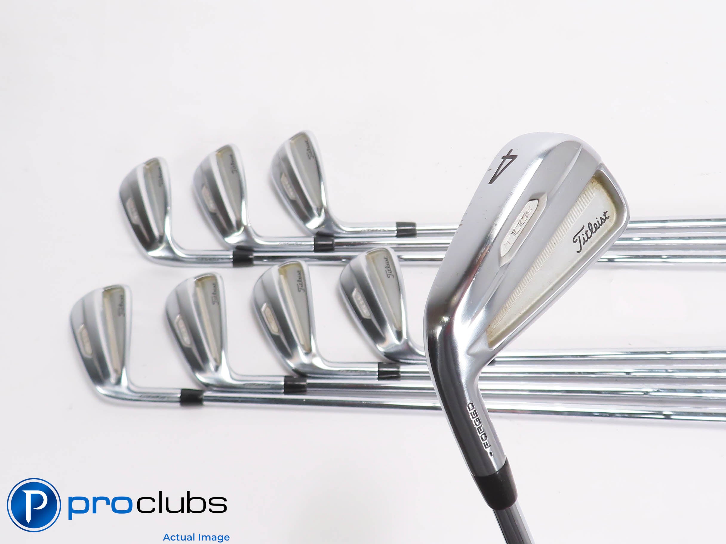 Left Handed Titleist '21 T100s 4-PW,GW IRON SET KBS $Taper 120 Stiff Flex 461169