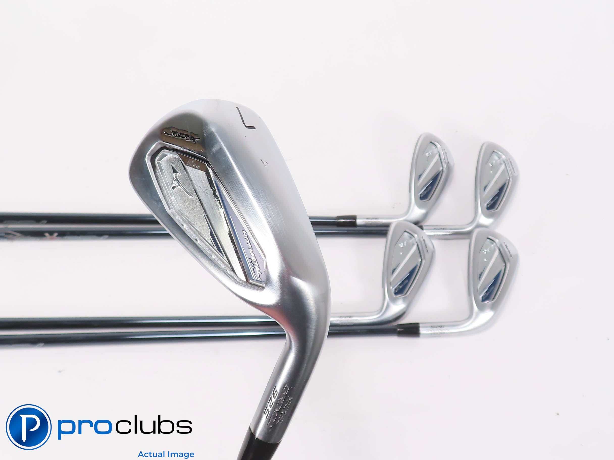 Nice Mizuno JPX925 Hot Metal HL 7-PW,GW IRON SET - Senior Flex Graphite 461532