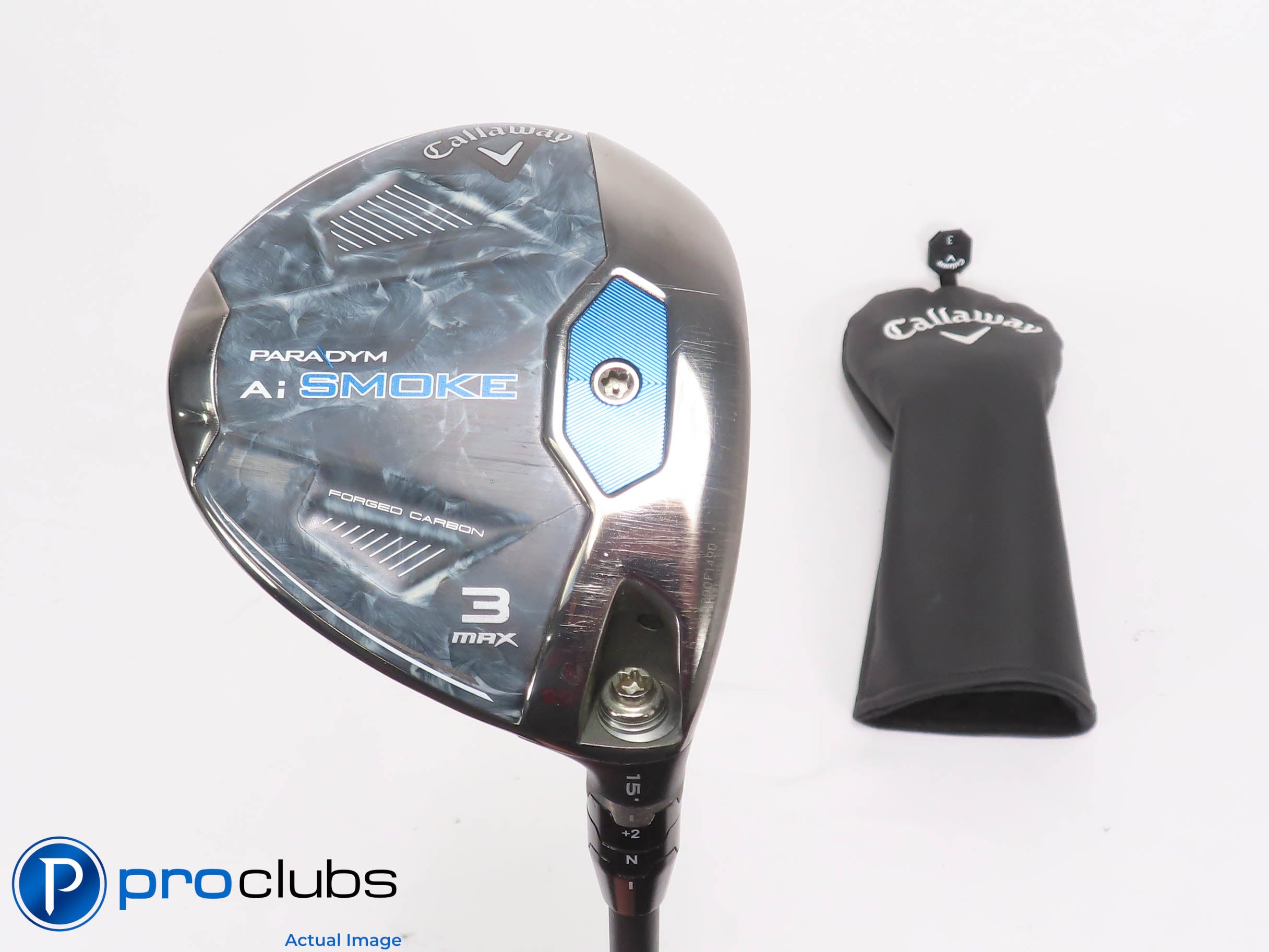 Ladies Callaway Ai Smoke MAX 15* 3 Wood w/HC - Cypher Forty 4.0 Ladies - 463347