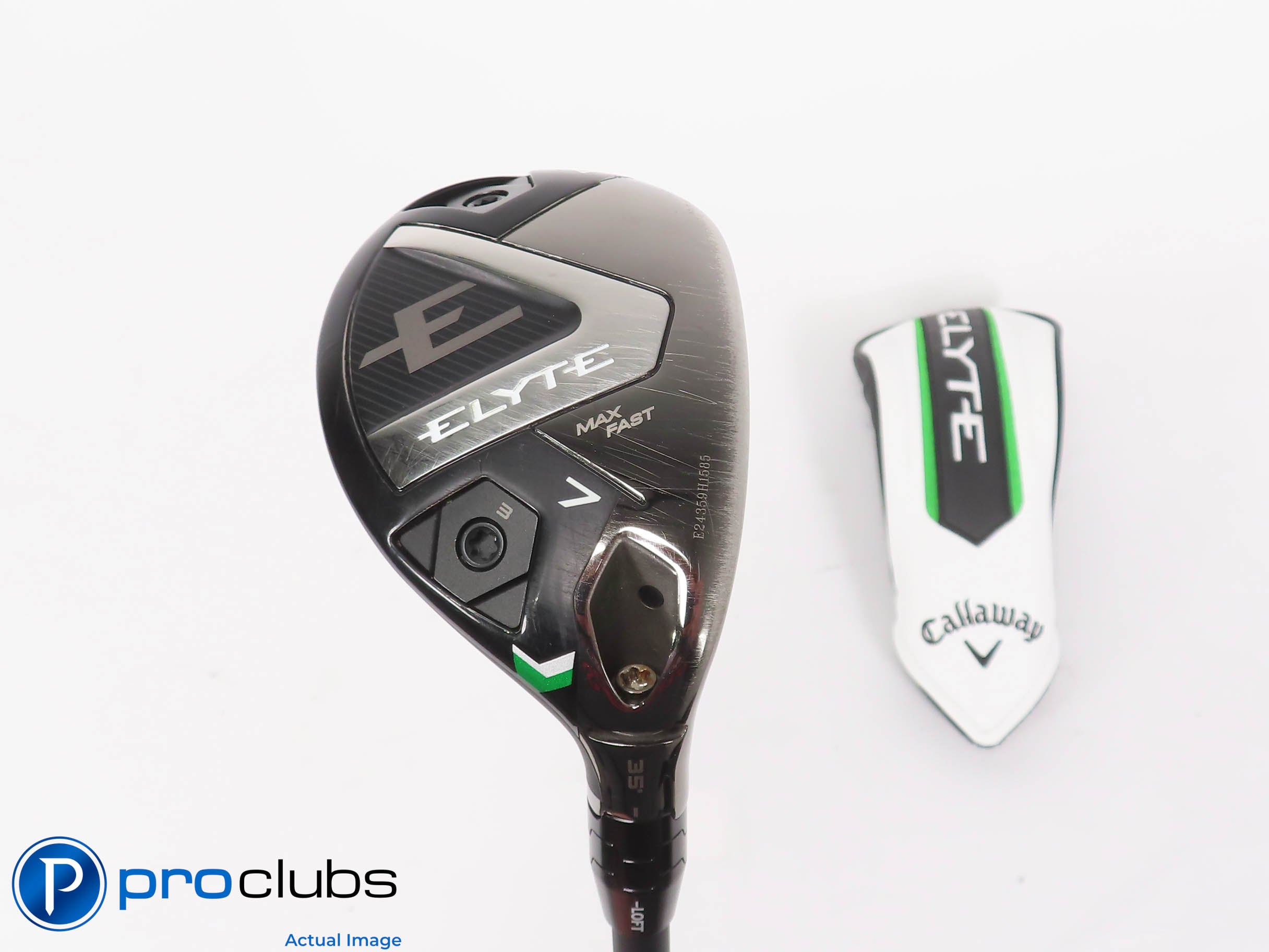 Callaway ELYTE MAX FAST 35* 7 HYBRID w/Cover - Vanquish 5R2 Senior Flex 462921