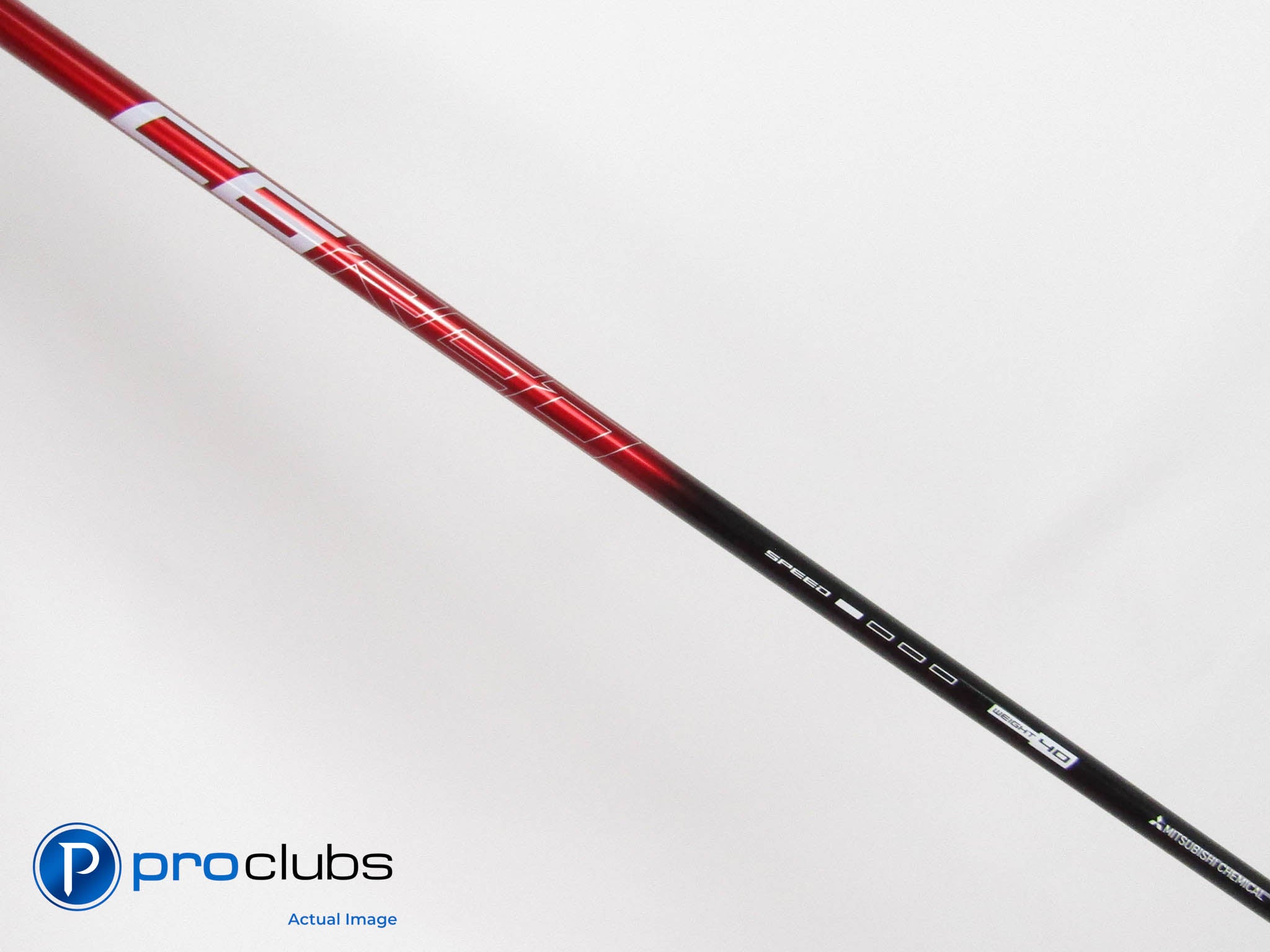 Mitsubishi C6 Red 40 Senior Flex Driver Shaft w/ Callaway Tip #446580