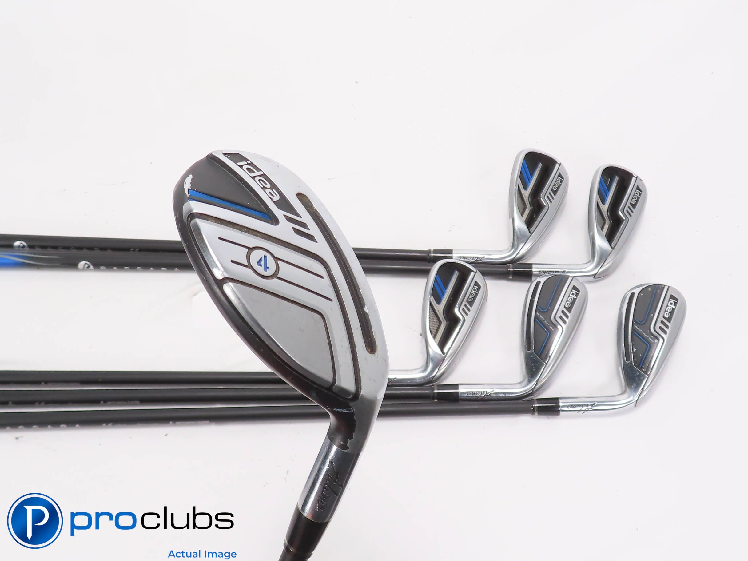 Adams 2015 IDEA 4H,6-PW IRON SET - Bassara 55 Senior Flex Graphite 462195