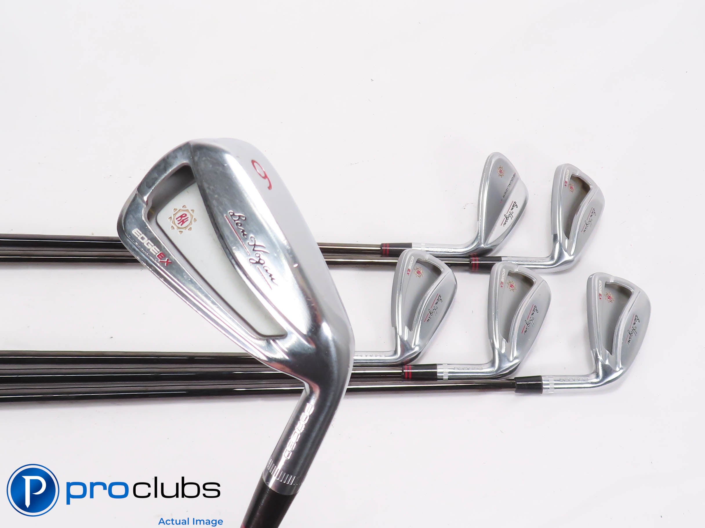 Nice Ben Hogan EDGE EX 6-PW,GW IRON SET KBS $Taper Lite Stiff Flex -1/2" 462484
