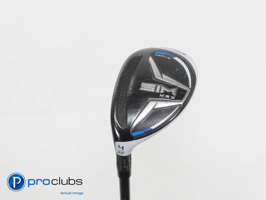 Left Handed TaylorMade SIM MAX 22* 4 Hybrid - Ventus Blue 6R Regular Flex 375074