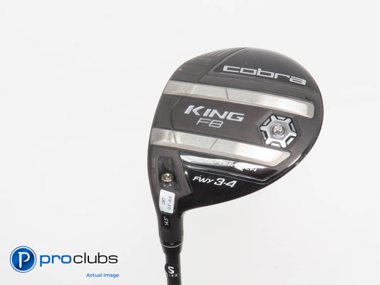 Left Handed Cobra KING F8 13*-16* 3-4 Wood - Aldila NV 2KXV 70 Stiff Flex 375030