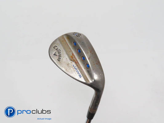 Tour Issue Callaway MD5 JAWS RAW 60*(12*) WEDGE X-Grind -KBS Regular Flex 374911