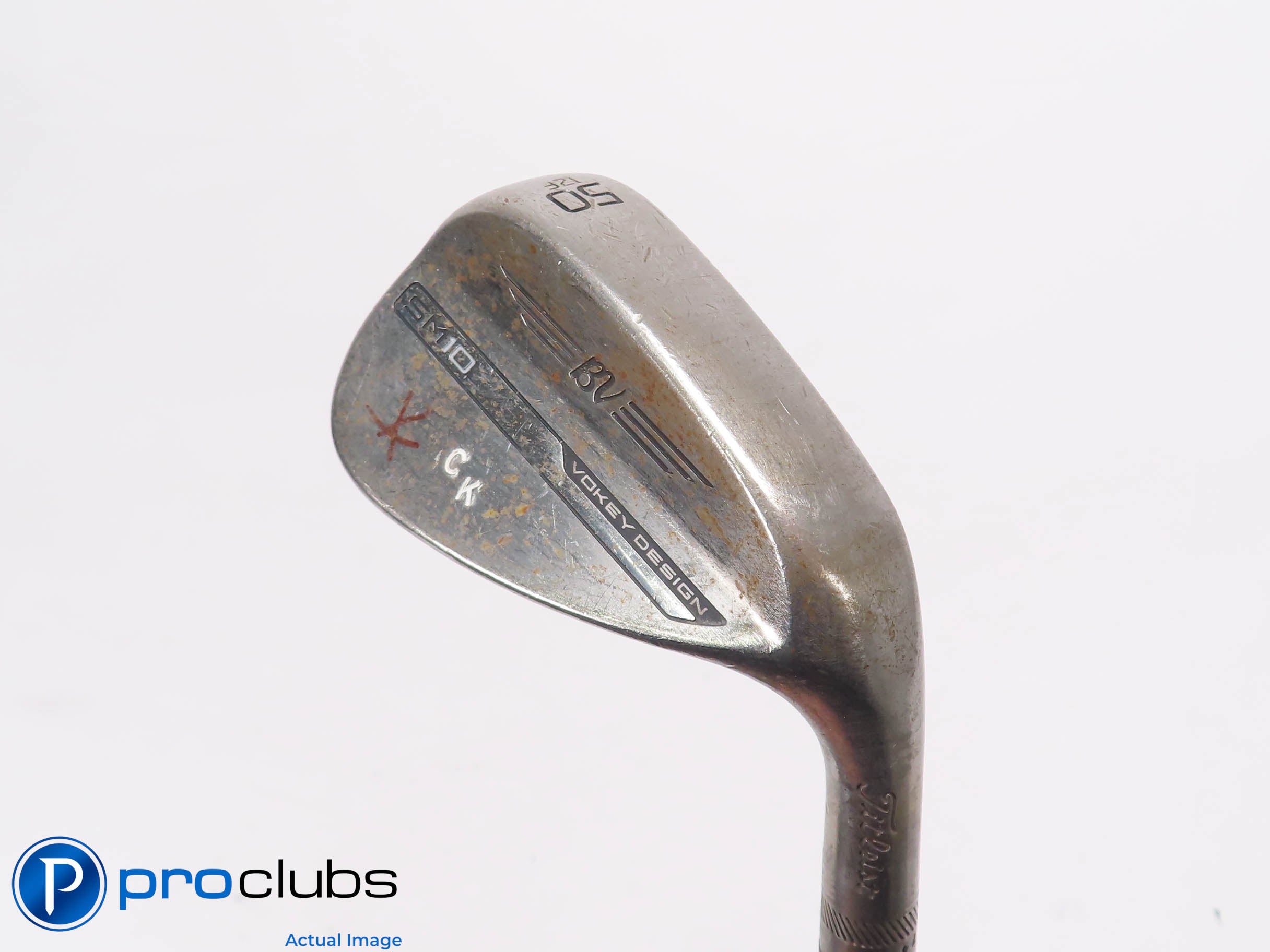 Tour Issue! Titleist Vokey SM10 50*(12*) Wedge F-Grind - DG S400 Stiff - 433966
