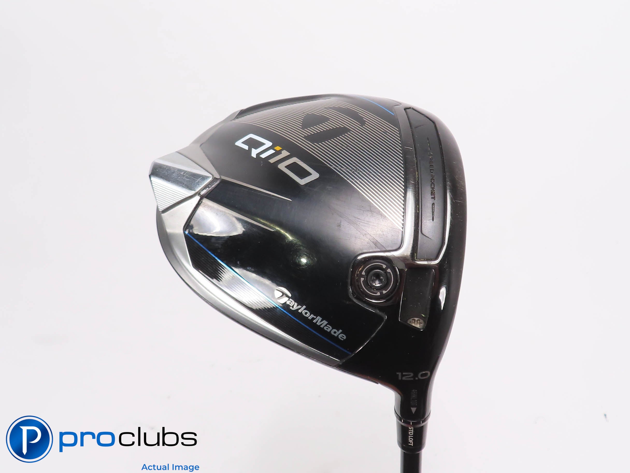 TaylorMade Qi10 12* Driver - Mitsubishi Kai'li White 60g Stiff Flex - 463392