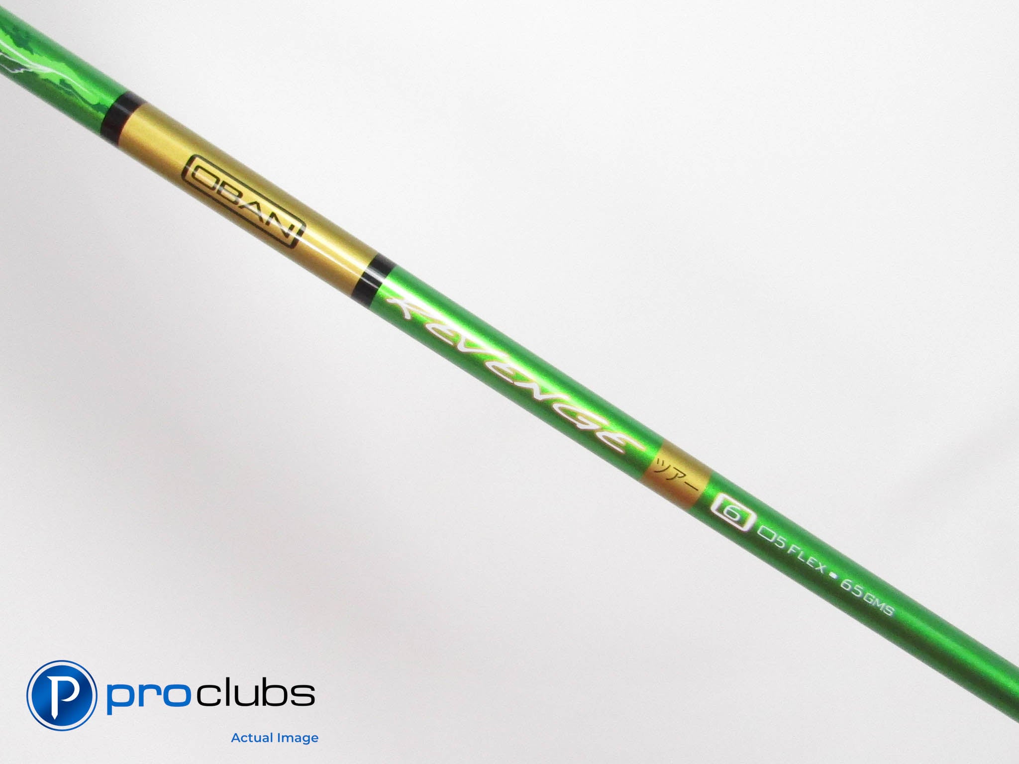 OBAN REVENGE 6 05 X Flex Driver Shaft w/ TaylorMade Tip #463541