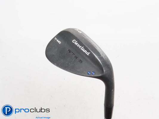 Cleveland RTX-3 V-MG Black 56*(11*) WEDGE - Dynamic Gold Wedge Flex Steel 420935