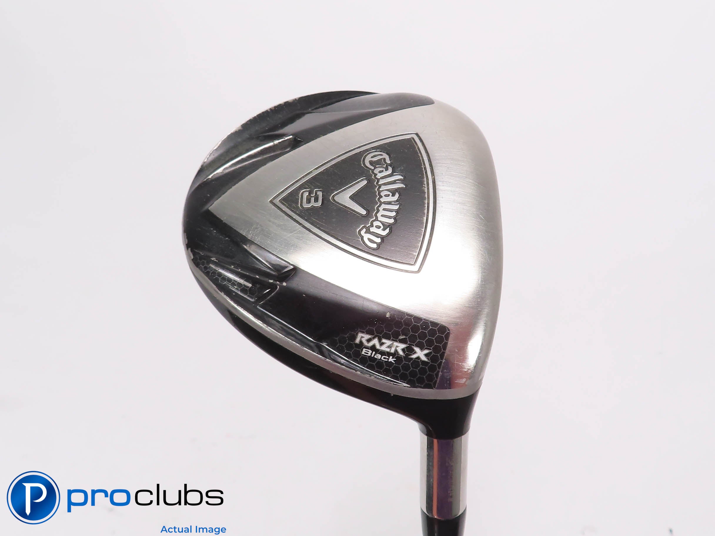Callaway RAZR X Black 3 Wood - Callaway 60g Stiff Flex - 463674