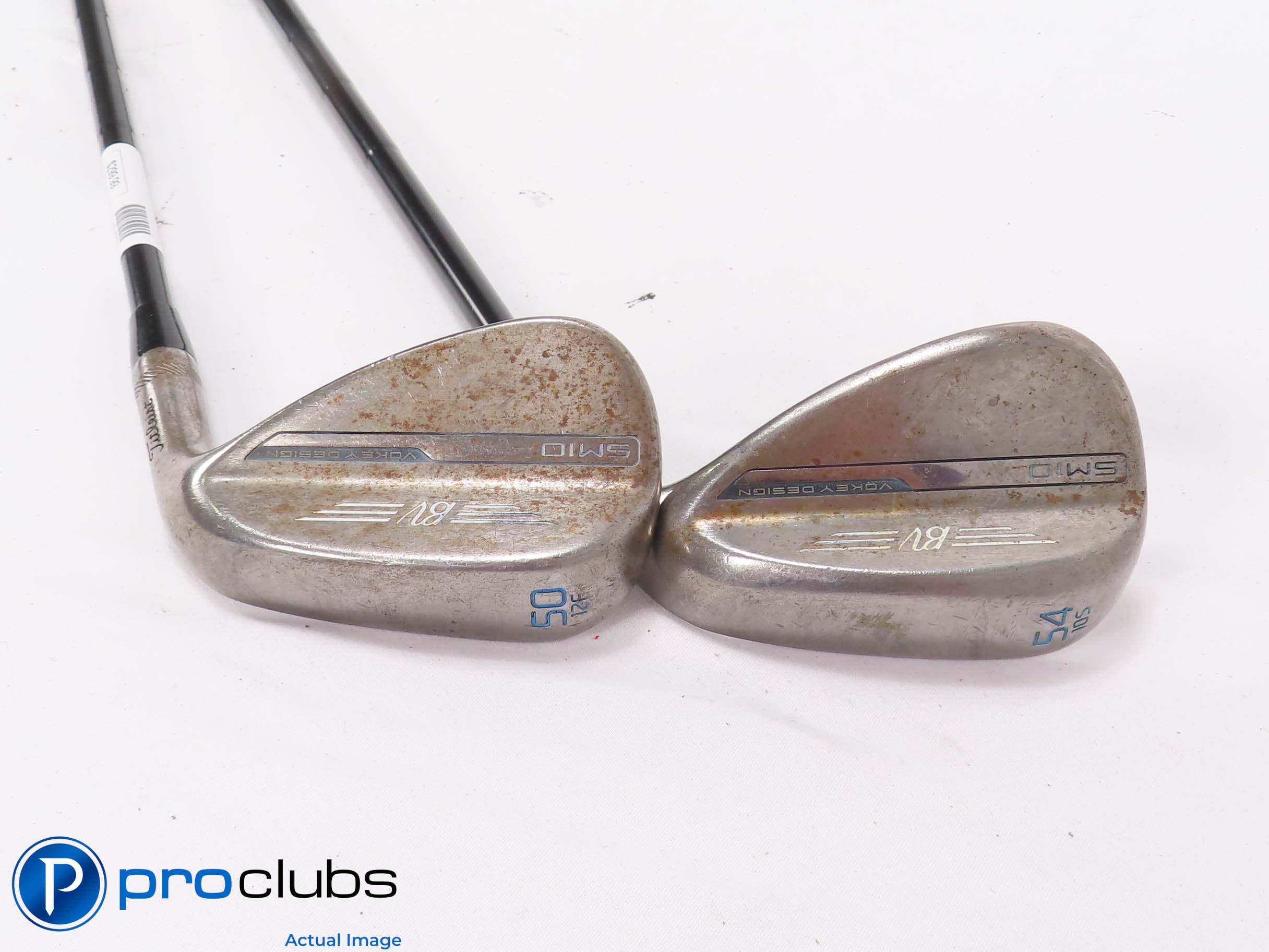 Nice Titleist Vokey SM10 RAW 50*,54* WEDGE SET -DG Tour Issue X100 X-Flex 463701