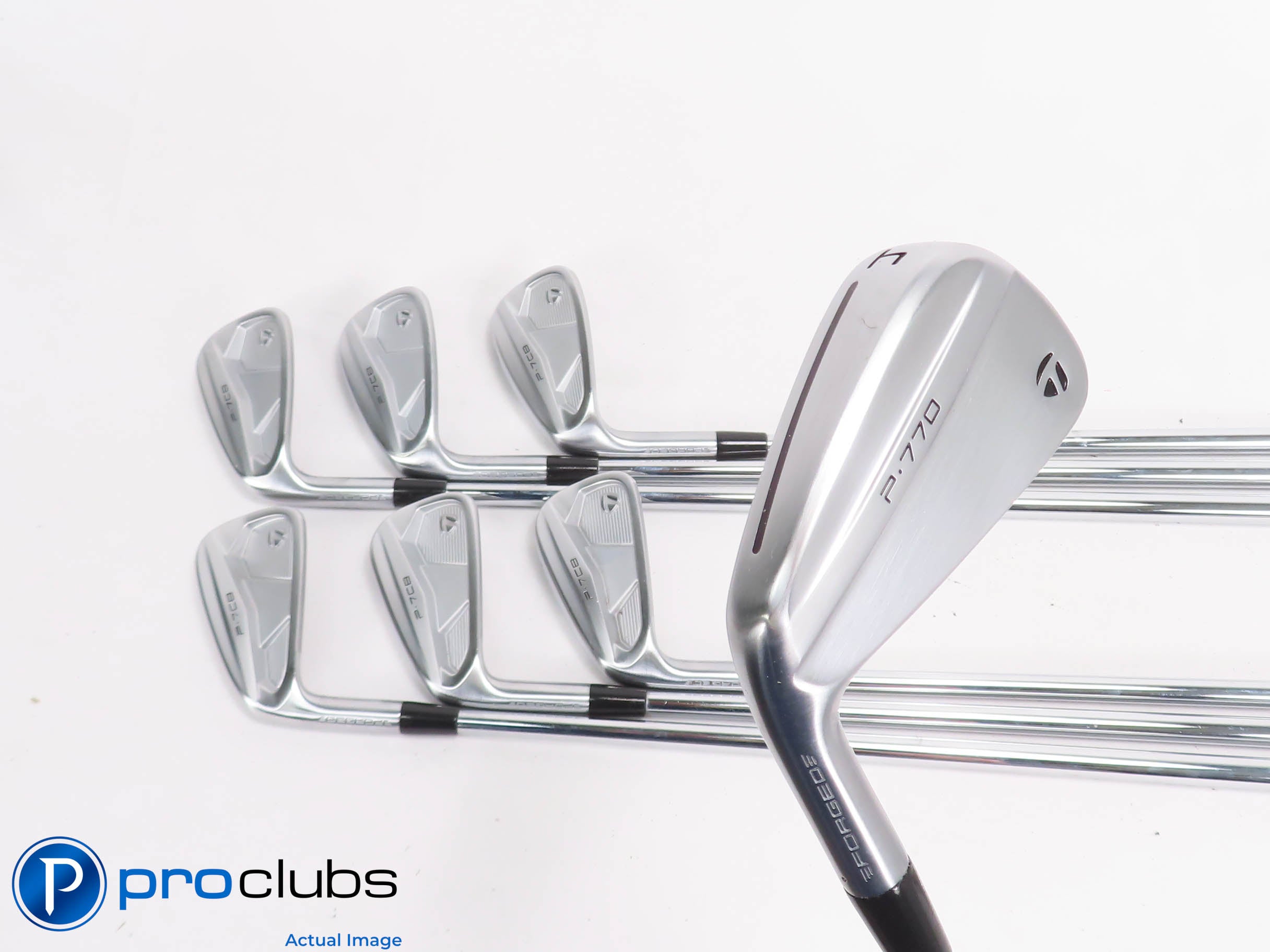 Left Handed TaylorMade '24 P770/P7CB 4-PW Combo IRON SET Stiff Flex +1/2" 459405