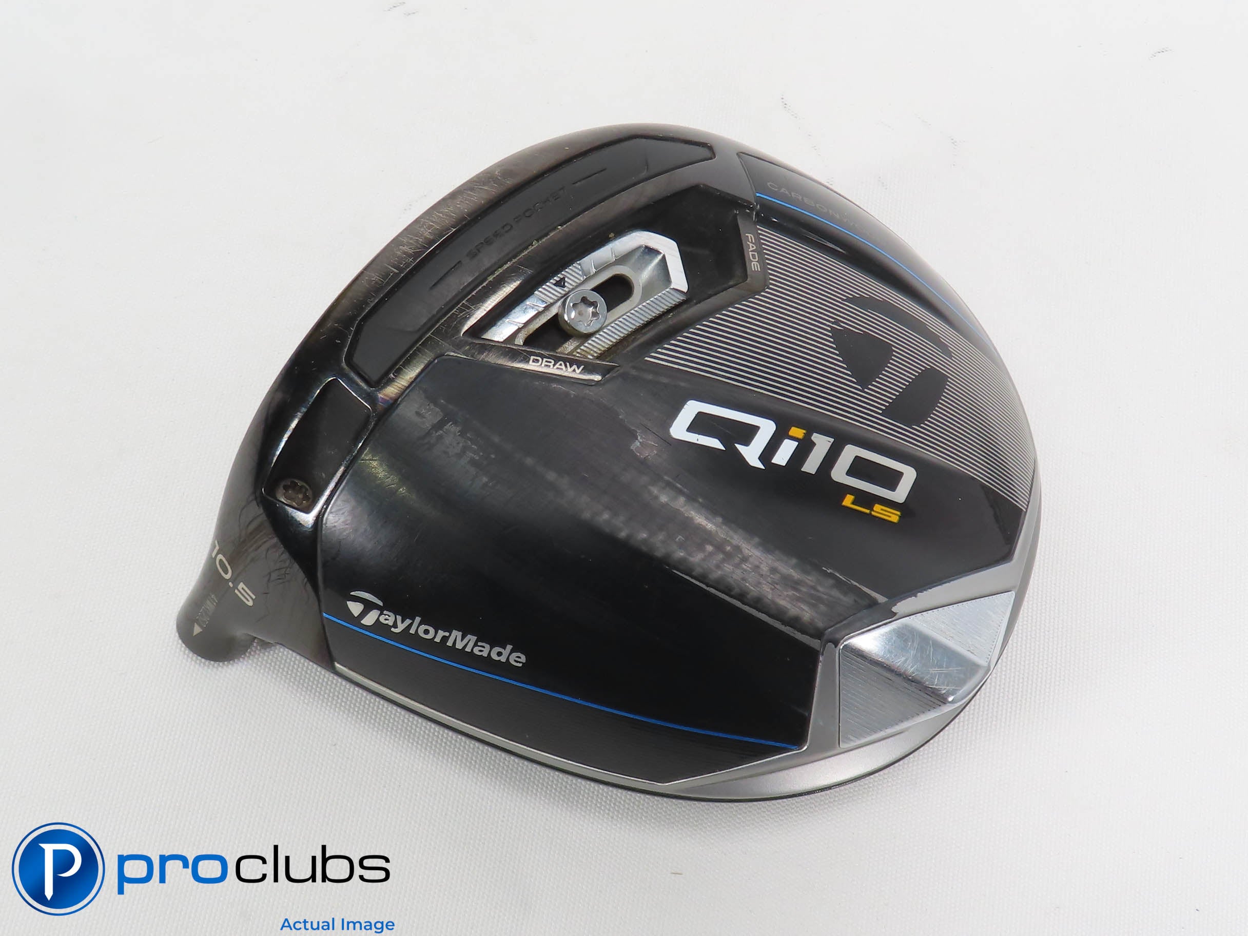 Left Handed TaylorMade Qi10 LS 10.5* Driver - Head Only - 463518