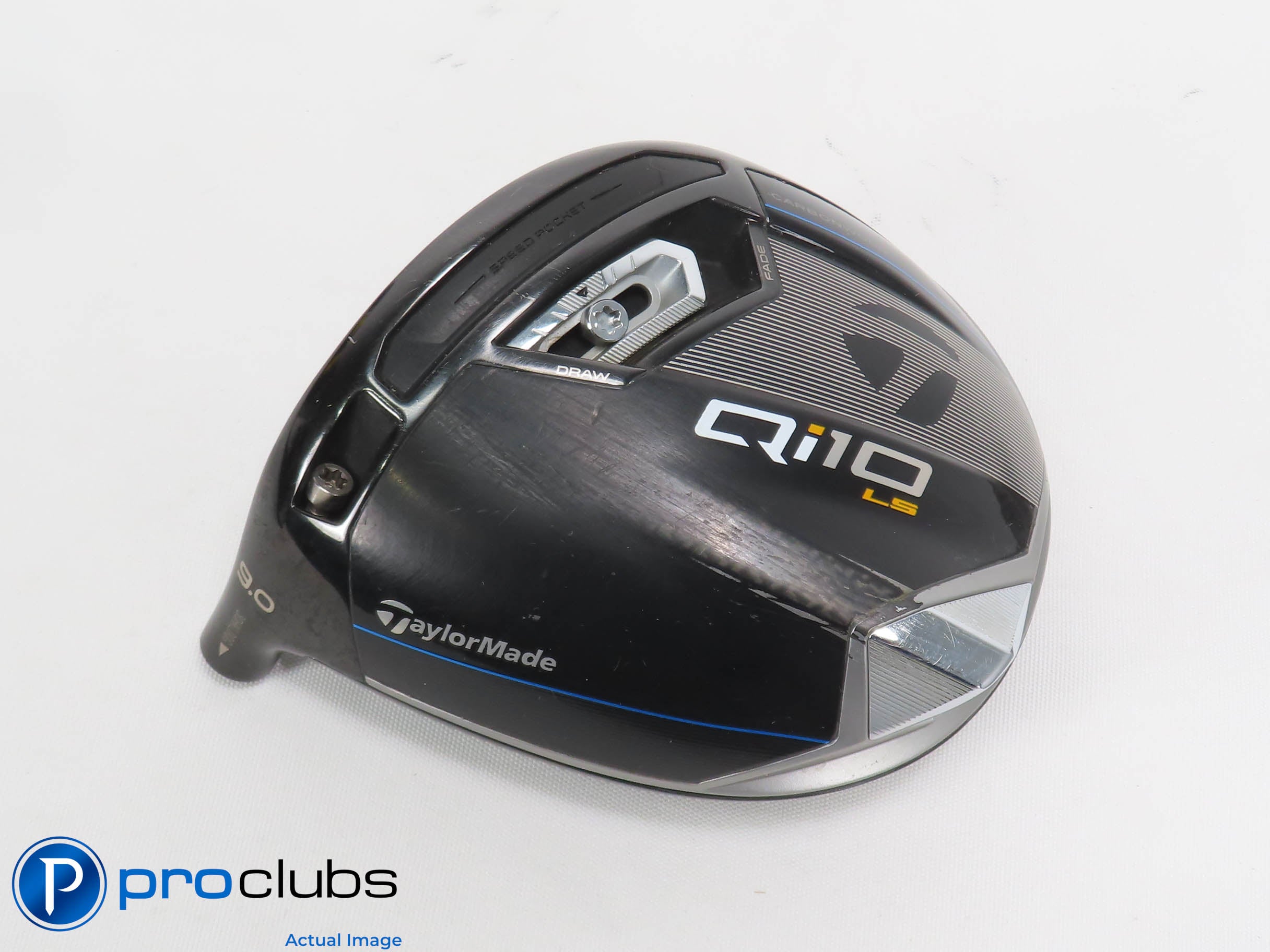 Left Handed TaylorMade Qi10 LS 9* Driver - Head Only - 463517