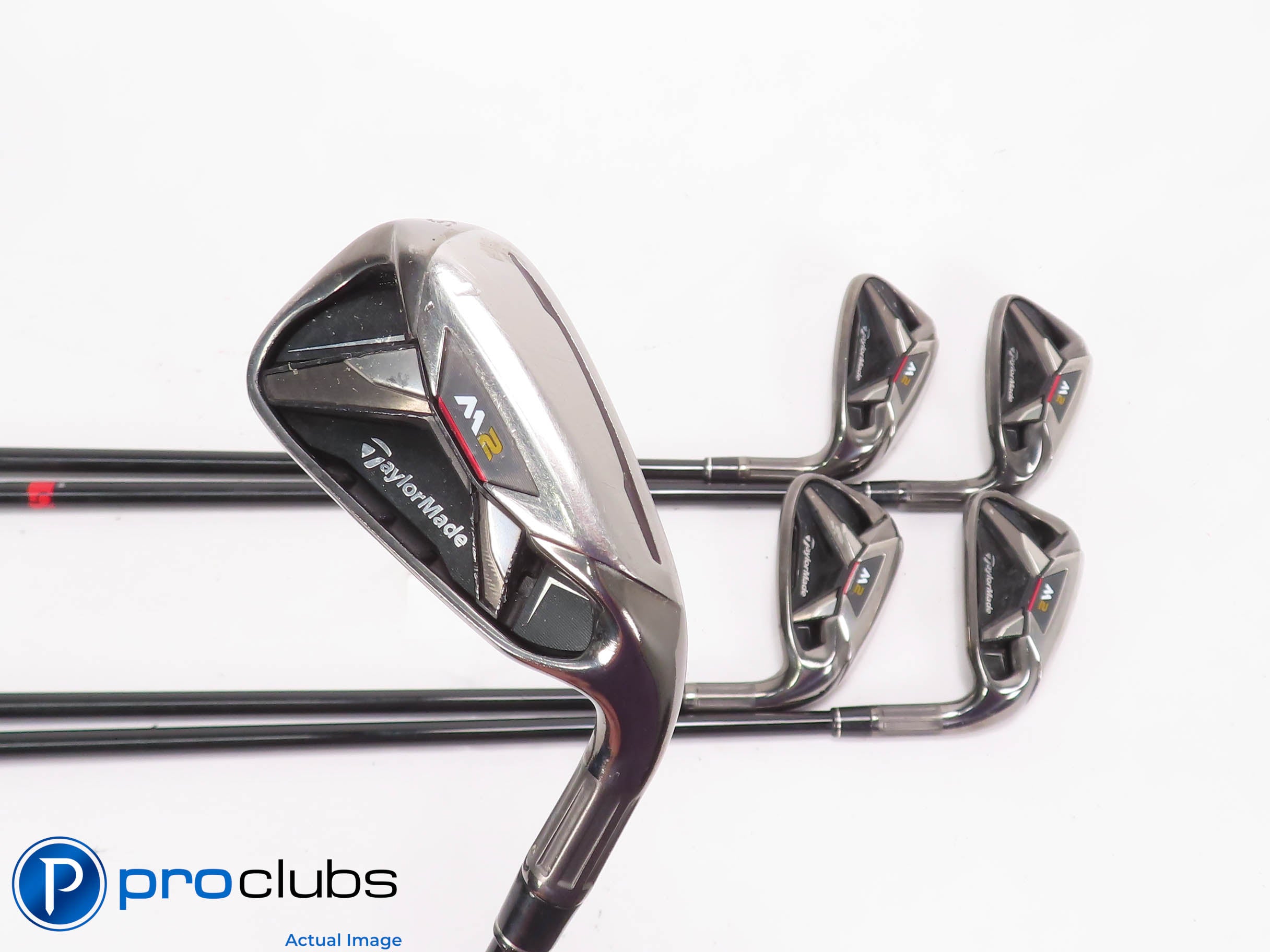 TaylorMade '16 M2 6-PW IRON SET - REAX 55 Senior Flex Graphite +1/2" 463438