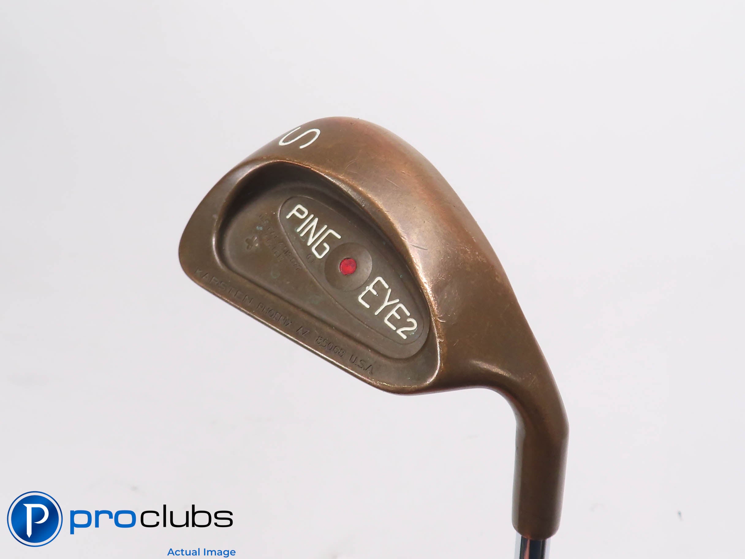 Ping EYE 2 + BECU Copper Red Dot Sand Wedge - Ping Microtaper Stiff - 463695