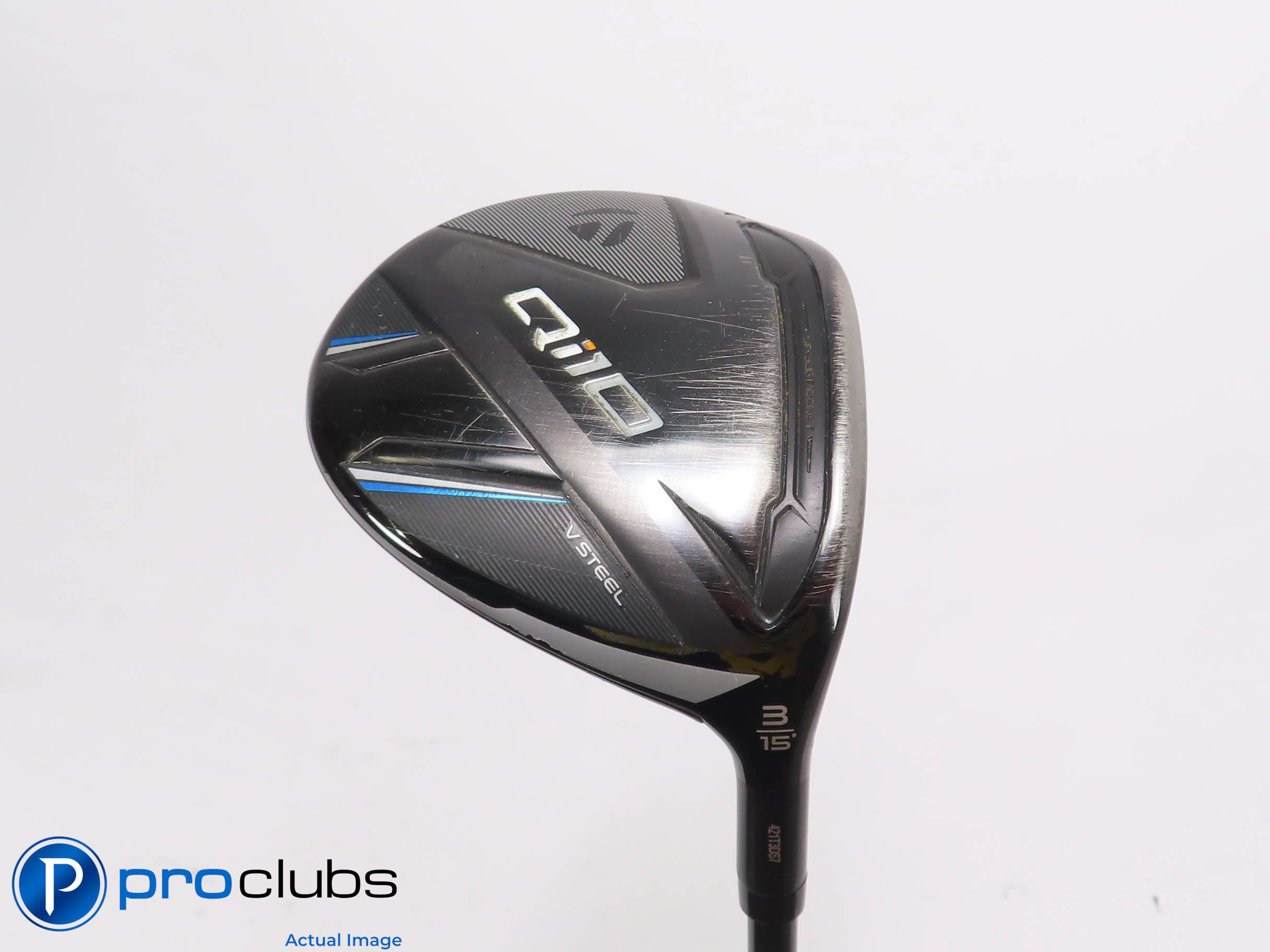 TaylorMade Qi10 15* 3 Wood - Fujikura Ventus TR Blue 6-S Stiff Flex - 463460