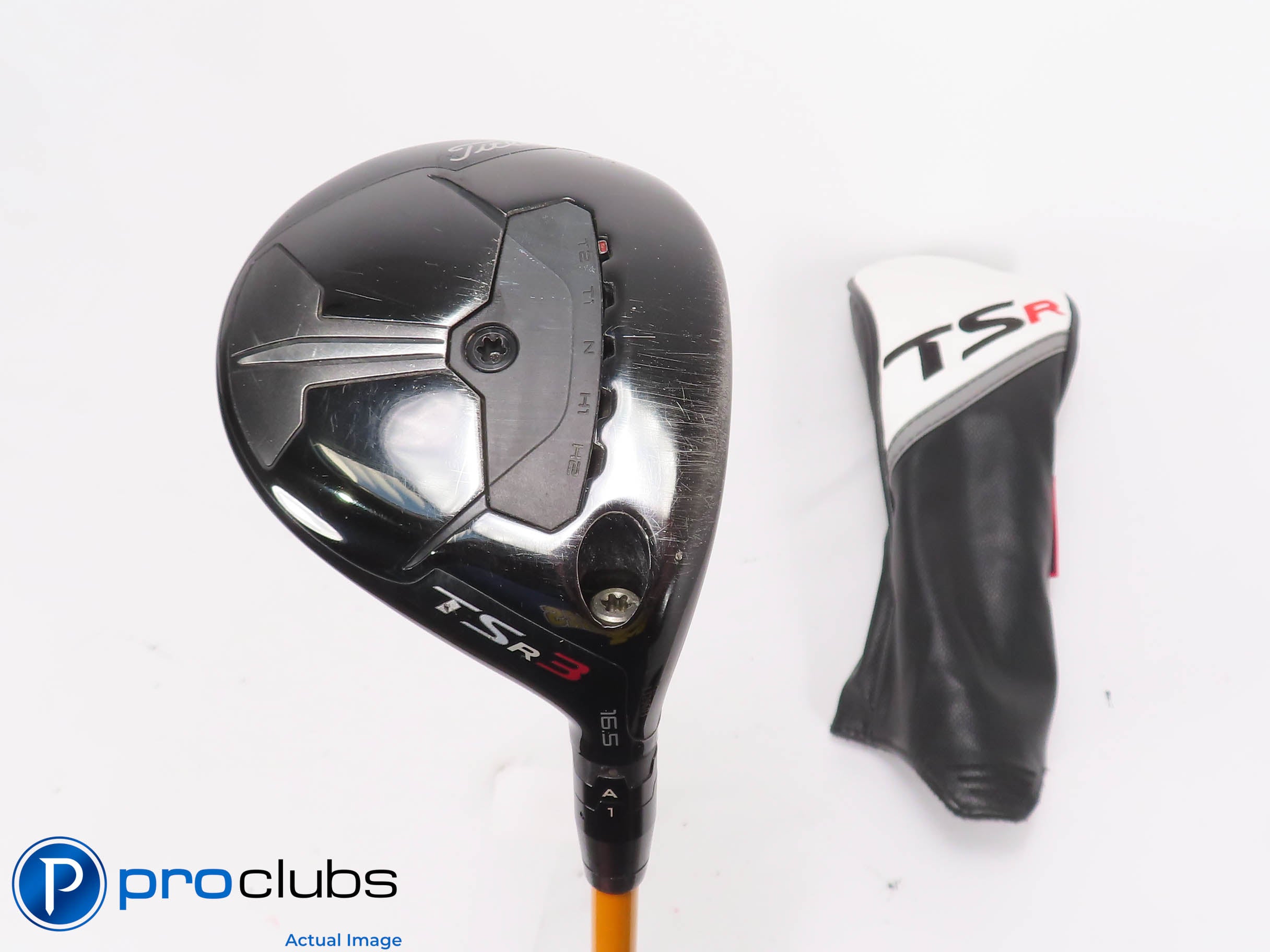 Titleist TSr3 16.5* 3 Wood w/HC - UST Golf 65 Regular Flex - 463592