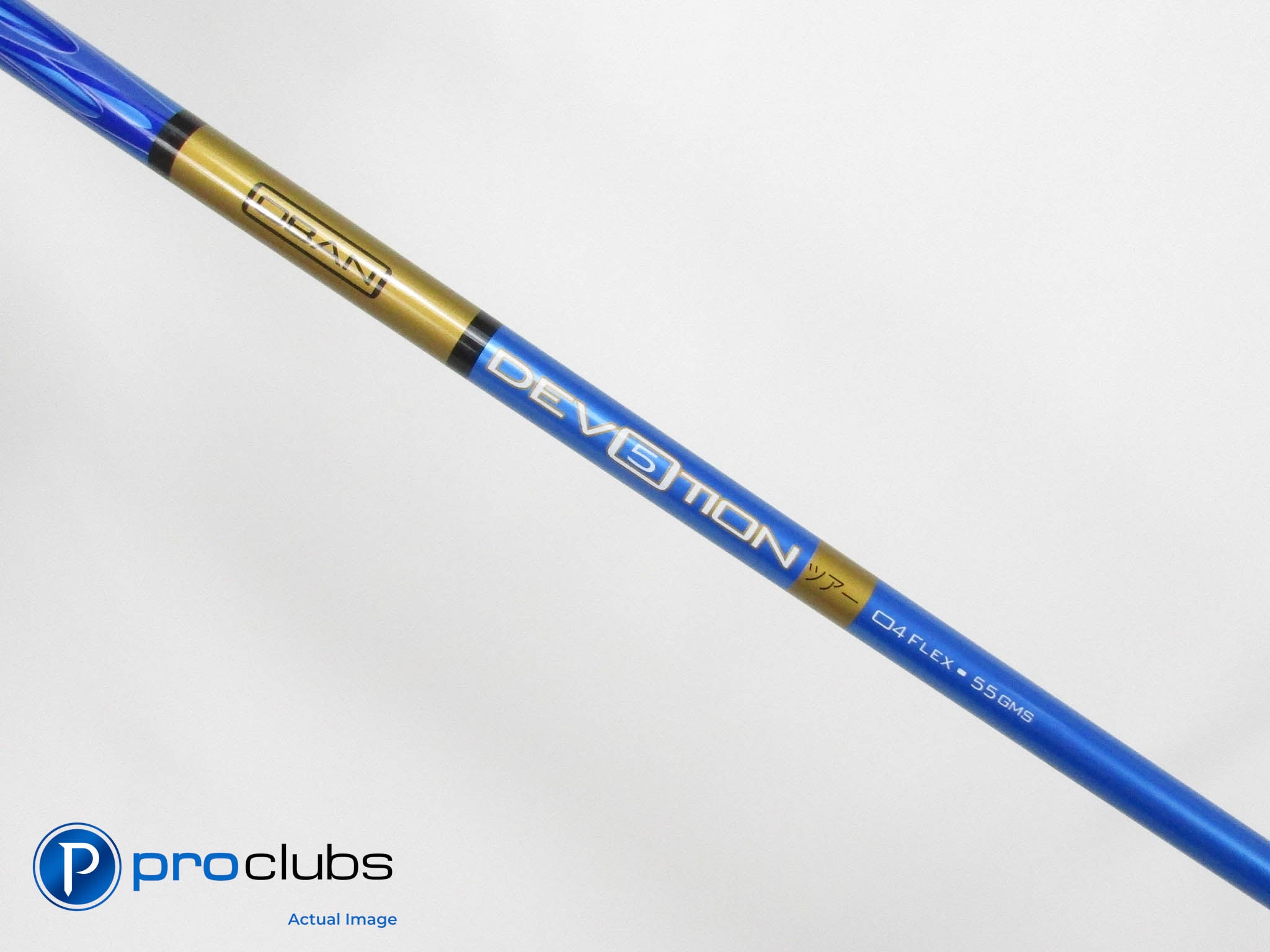 OBAN DEVOTION 5 55 04 Stiff Flex 43" Driver Shaft w/ Ping G425, G430 Tip #463629