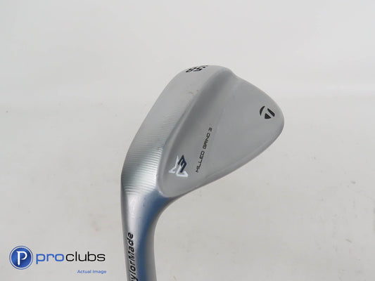 Nice Left Handed TaylorMade Milled Grind 3 58*(11*) WEDGE S200 Stiff Flex 366634