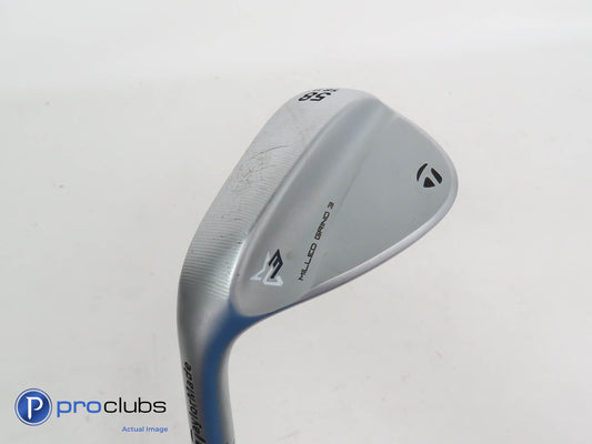 Nice Left Handed TaylorMade Milled Grind 3 58*(11*) WEDGE S200 Stiff Flex 366633