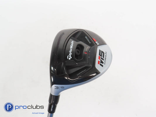 Left Handed TaylorMade M5 Titanium 15* 3 Wood - Tensei CK 65g Regular - 373253