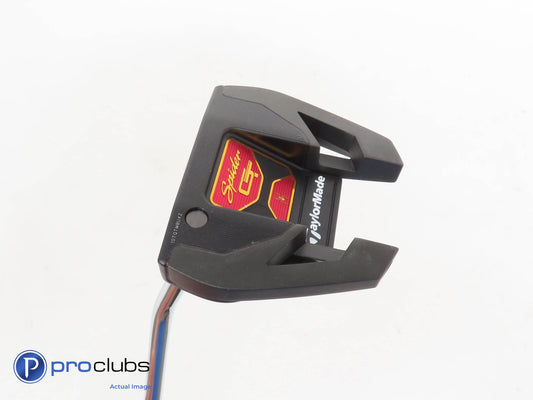 Left Handed TaylorMade Spider GT Black 35" Putter - 373316