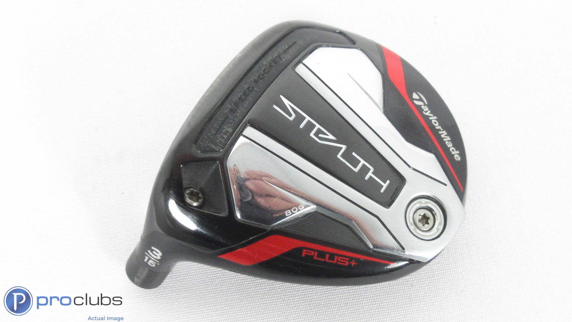 Left Handed TaylorMade Stealth Plus+ 15* - 3 Wood - Head Only - L/H 374797