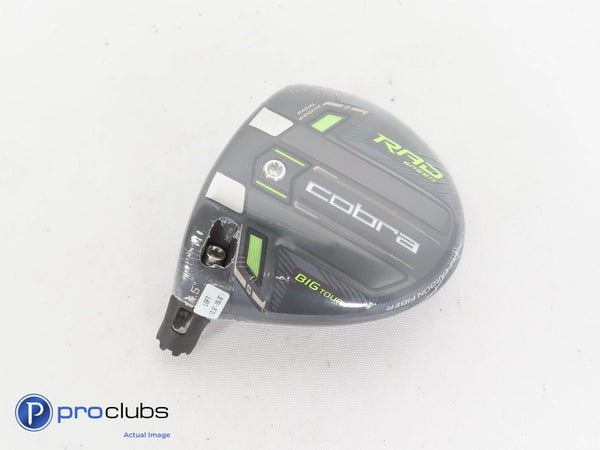 New! Left Handed Cobra Radspeed Big Tour 14.5 Degree 3 Wood Head Only