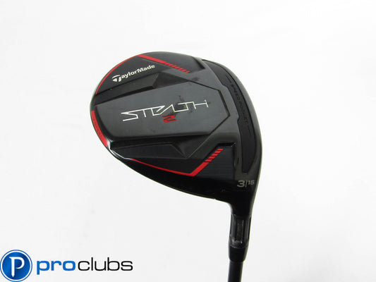 Tour Issue! TAYLORMADE STEALTH 2 15* 3 WOOD Graphite Design IZ 7 Stiff #419085