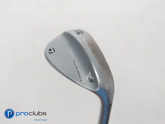 TaylorMade Milled Grind 3 Chrome 58*(8*) Wedge - Modus3 Tour 105g Stiff - 393073