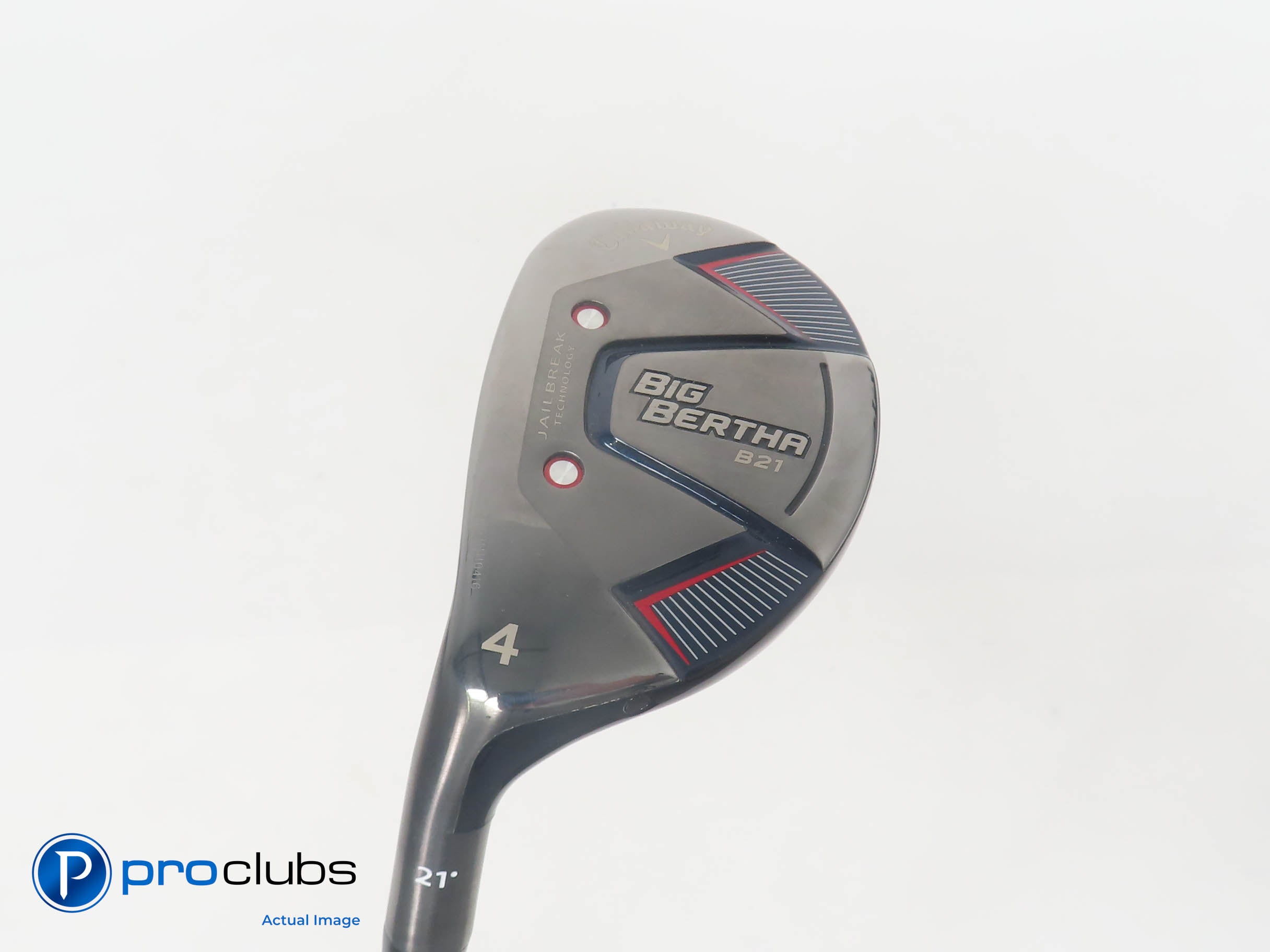Left Handed Callaway Big Bertha B21 21* 4 Hybrid - Tensei 60 Regular Flex 386963