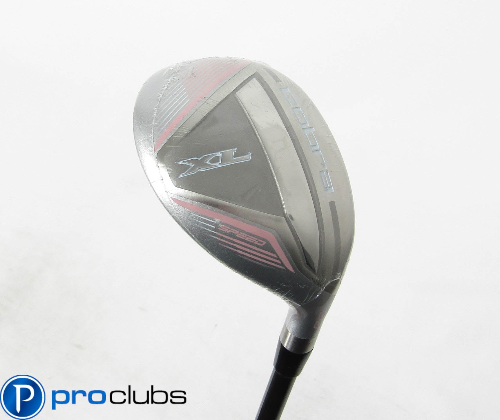 NEW LADIES COBRA XL SPEED SILVER / PINK 23* #5 HYBRID WOMEN'S #466705