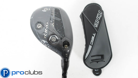 NEW COBRA '2021 KING TEC 21* #4 HYBRID MMT 80 X-FLEX w/ HEADCOVER #364403