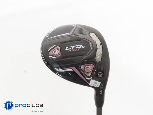 Ladies Cobra KING LTDx MAX 18.5* 3 WOOD Blk/Pink- Riptide 40g Ladies Flex 379312