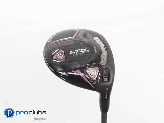 Ladies Cobra KING LTDx MAX 18.5* 3 WOOD Blk/Pink- Riptide 40g Ladies Flex 379209